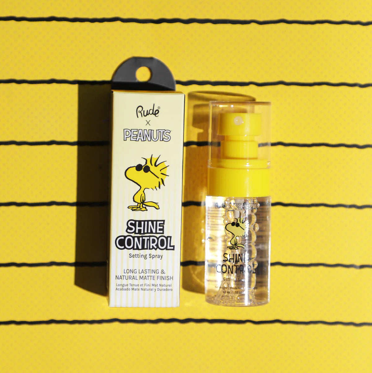 Rude | Peanuts Shine Control Setting Spray