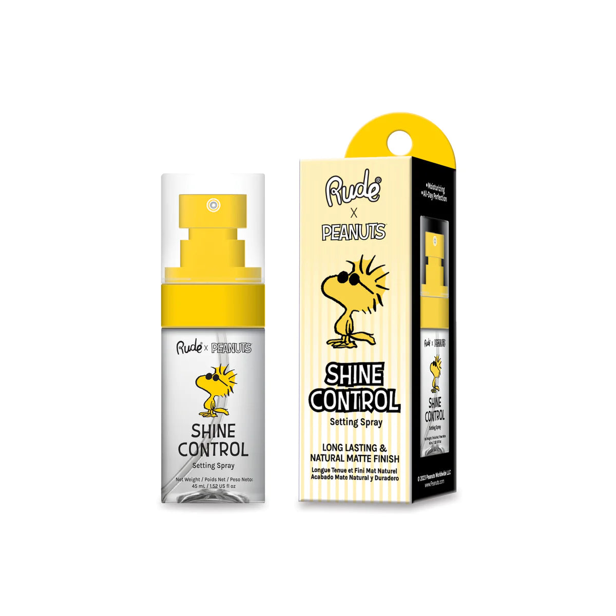 Rude | Peanuts Shine Control Setting Spray