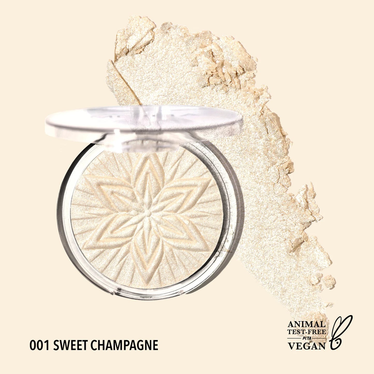 MOIRA | Sun Glow Face & Body Highlighter Sweet Champagne