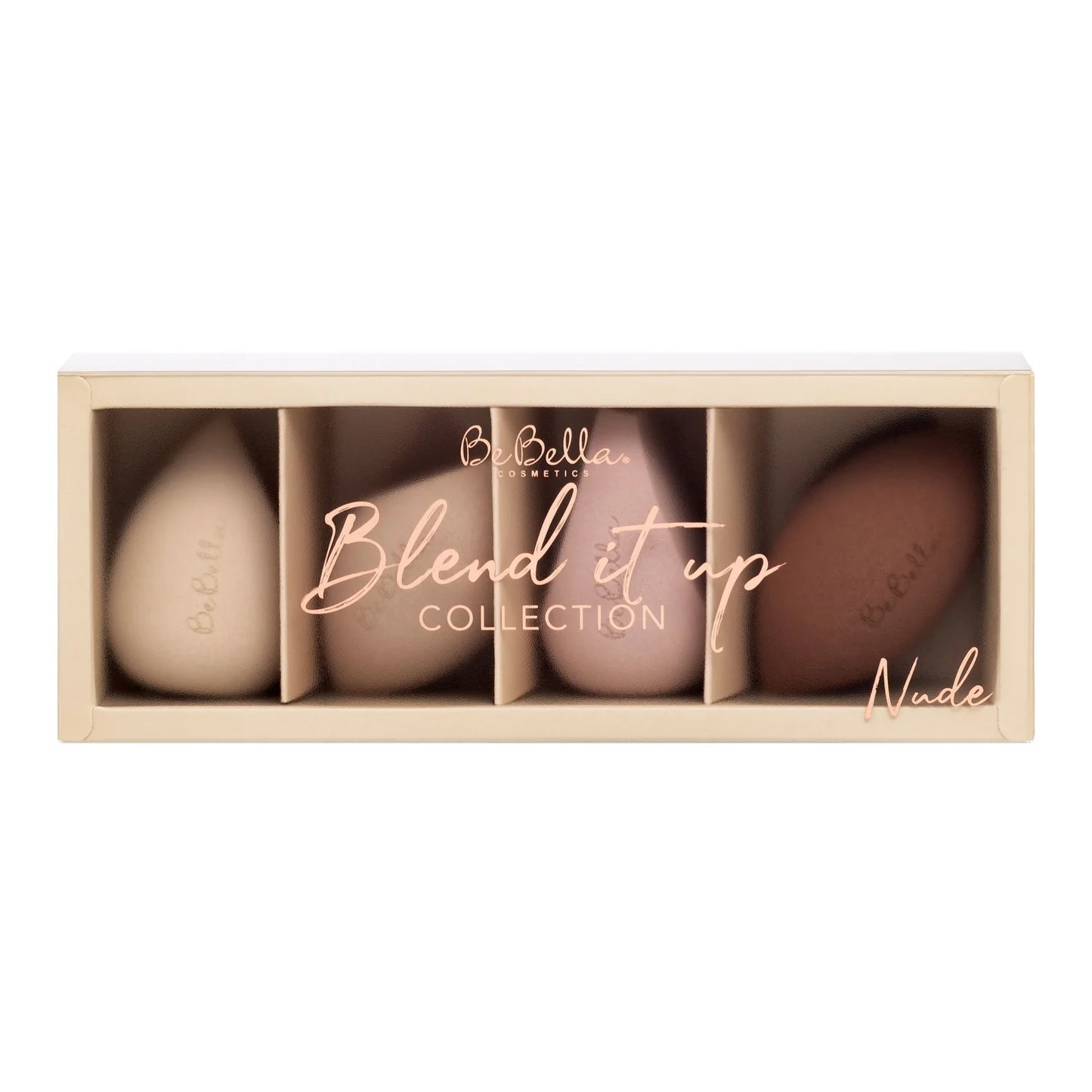 BeBella Cosmetics | Blend it up Collection Beauty Blenders (Nude)