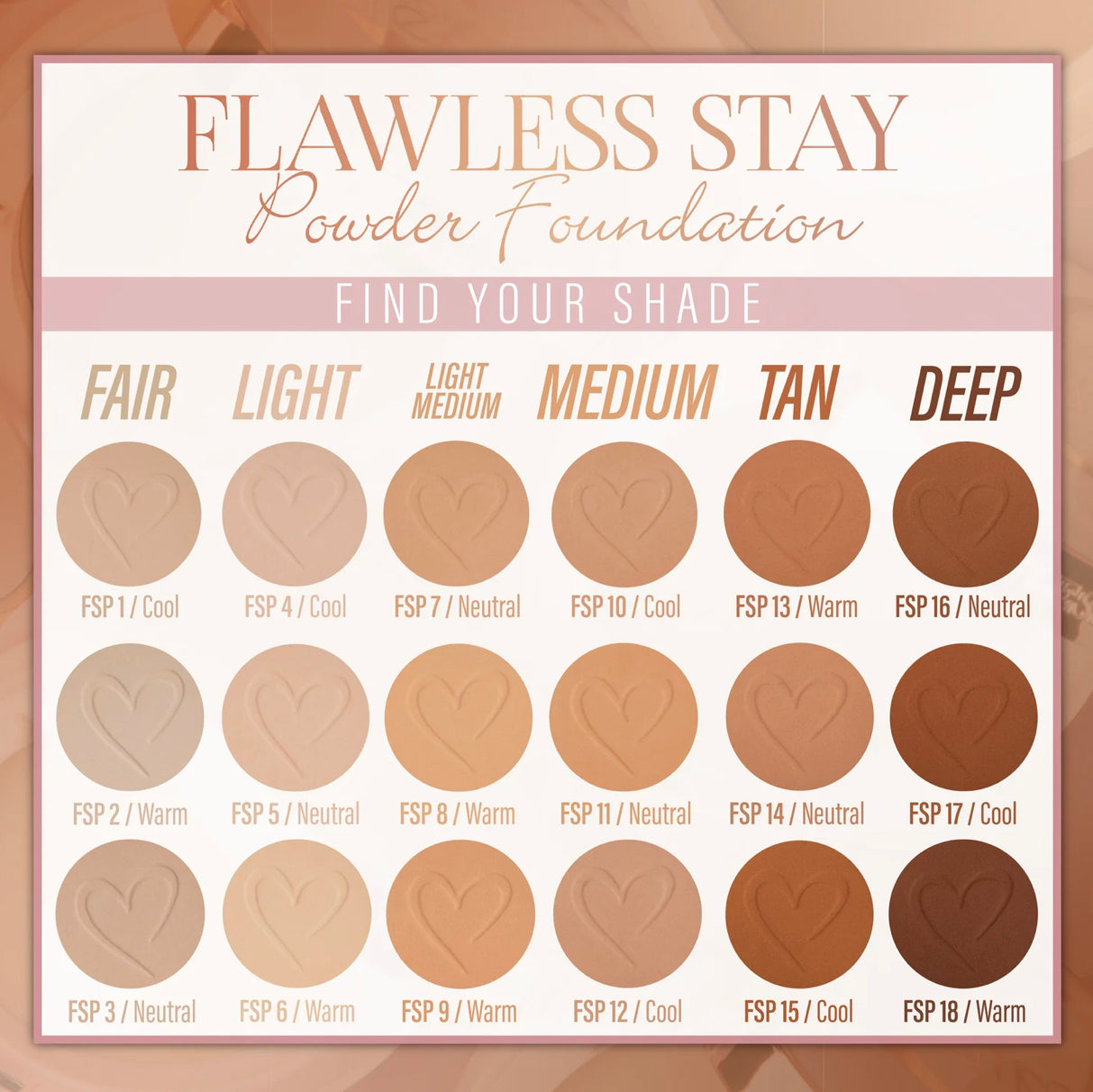 Beauty Creations | Flawless Stay Powder Foundation 01