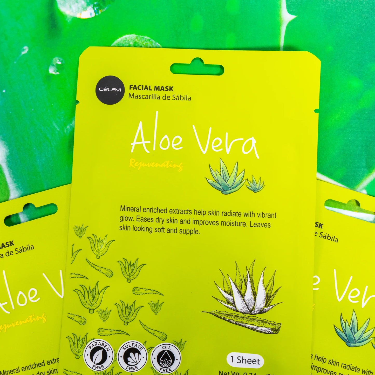 Celavi | Alow Vera Facial Mask