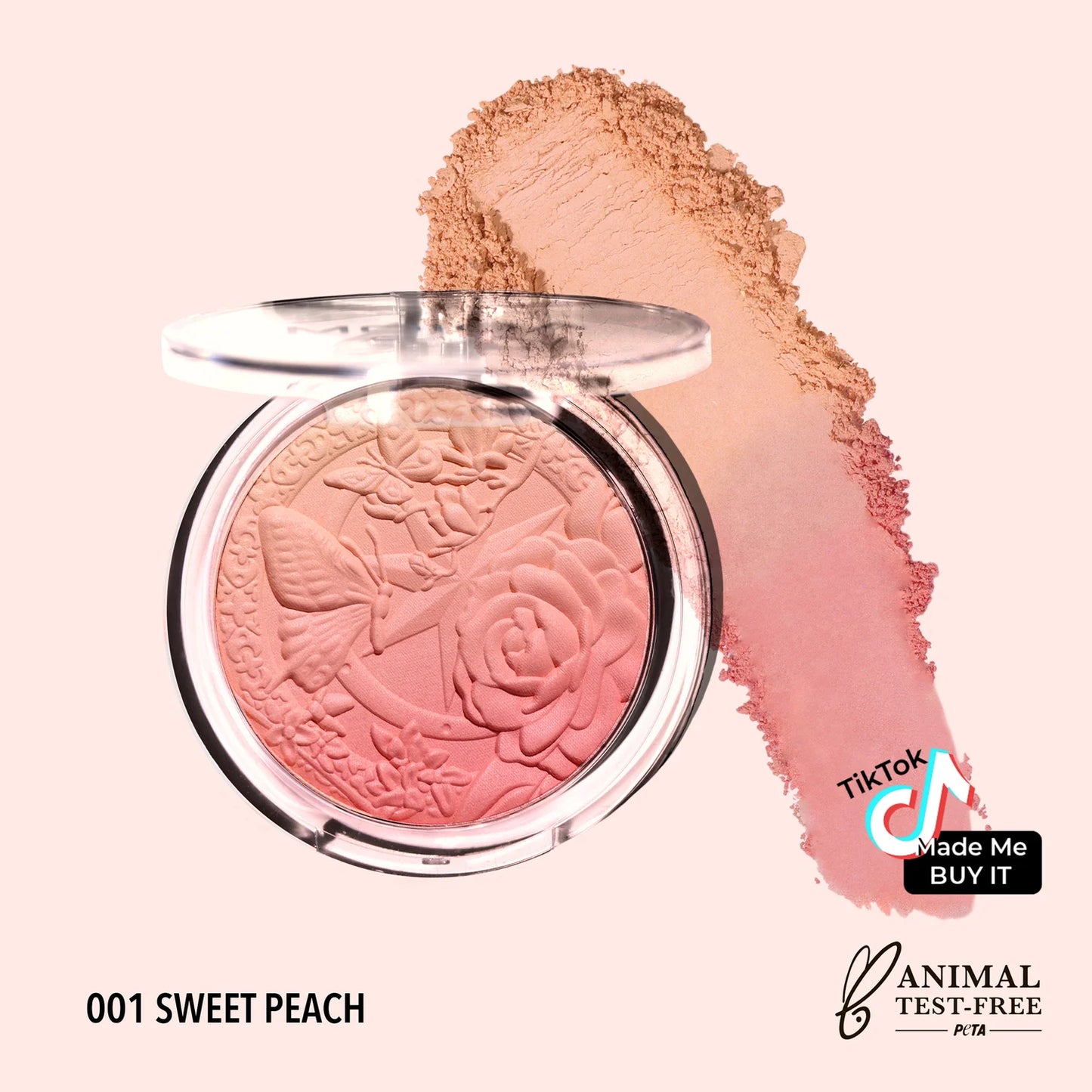 MOIRA | Signature Ombré Blush 01 Sweet Peach