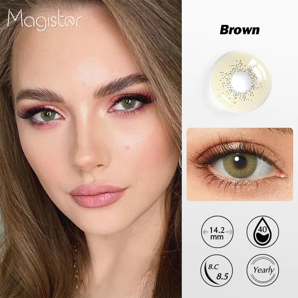 Magister | Contact Lens Brown