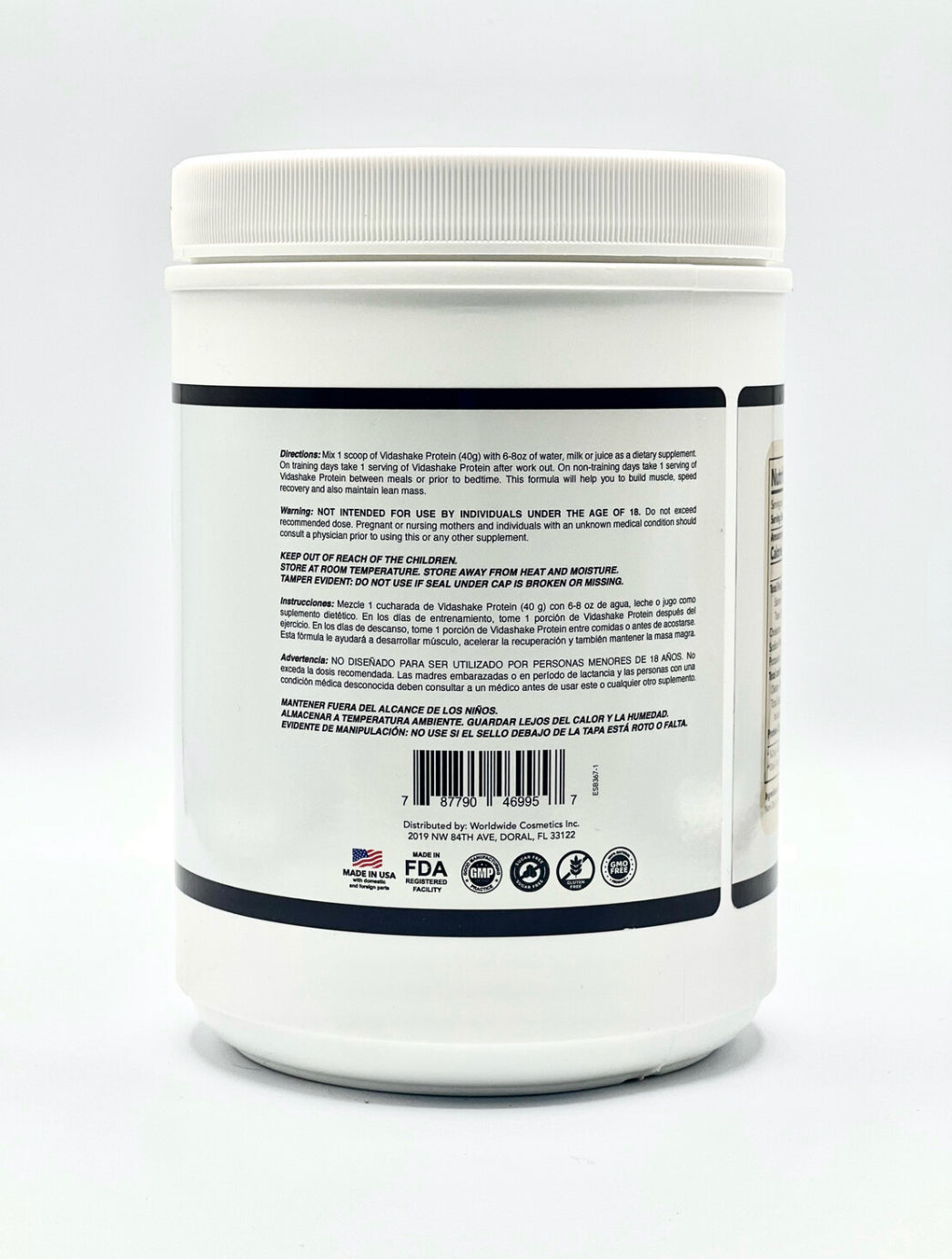 Vida Shake Protein - Cookies and Cream