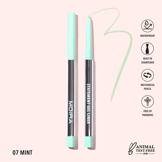 Moira Statement Gel Liner 007 Mint