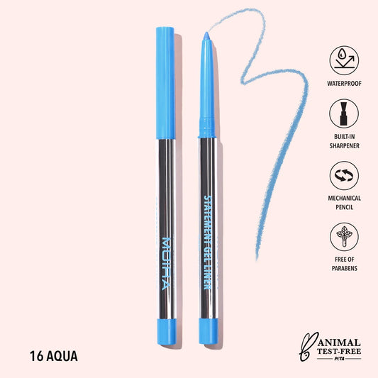 Moira Statement Gel Liner 016 Aqua