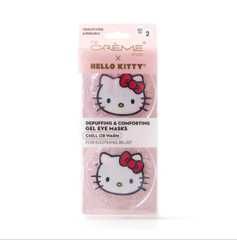 The Crème Shop x Hello Kitty: Reusable Hot & Cold Gel Eye Masks (2pc)