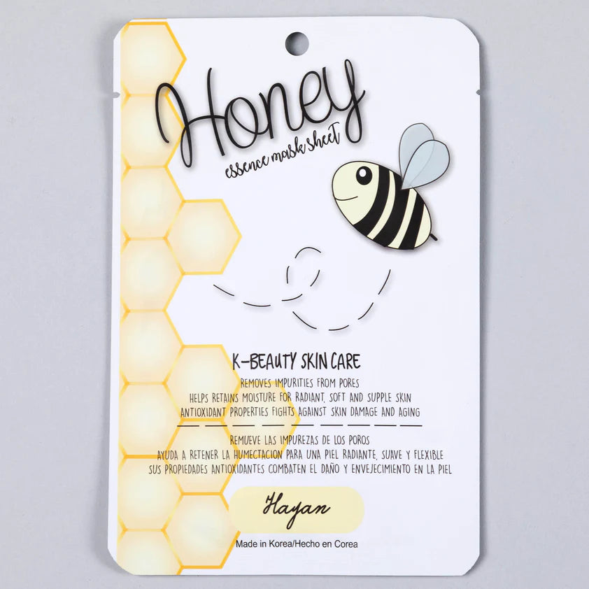 K- Beauty Skin Care | Honey Essence Mask Sheet