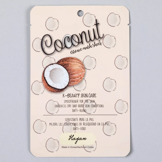 K- Beauty Skin Care | Coconut Essence Mask Sheet