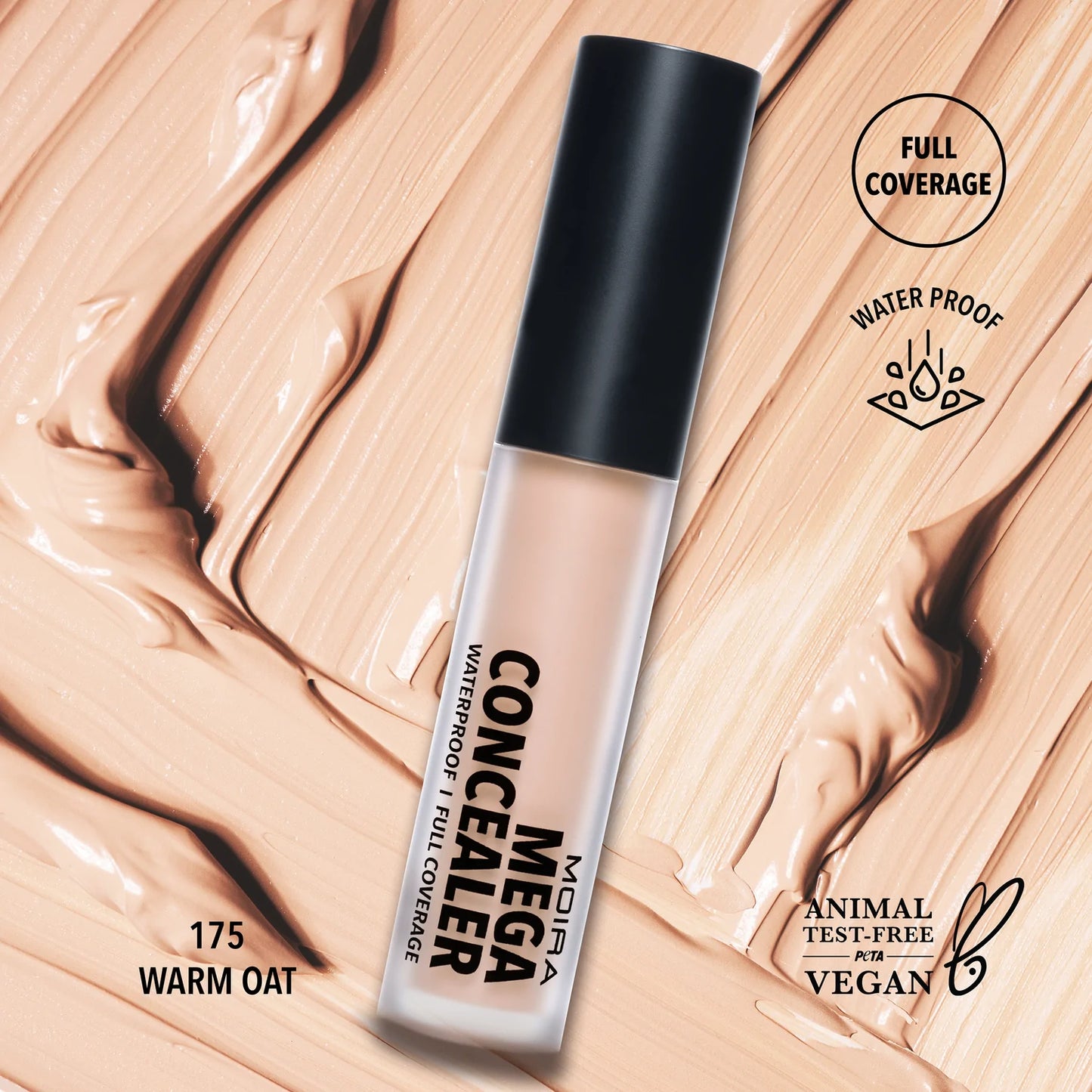 MOIRA Mega Concealer 175 Warm Oat