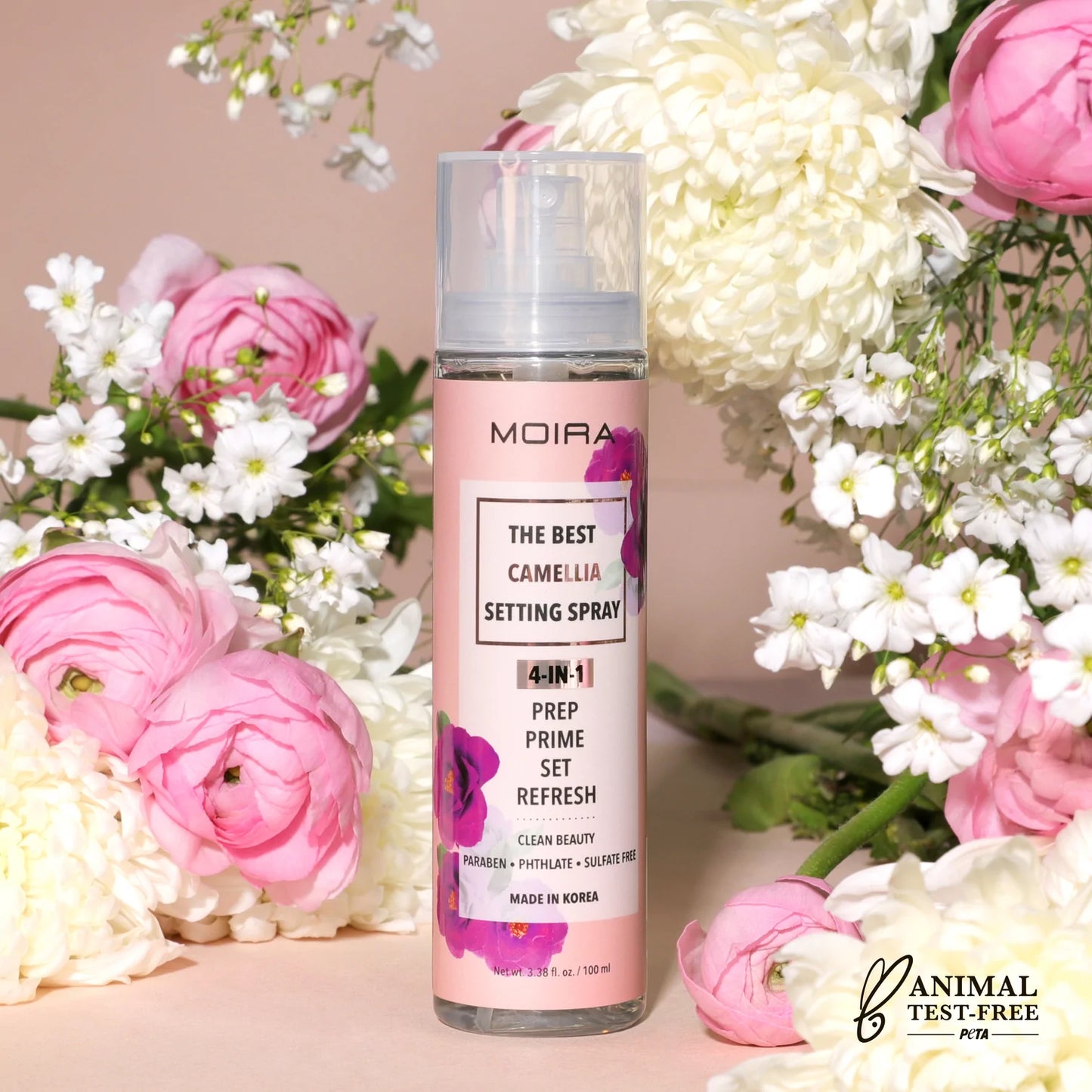 MOIRA The Best 4-IN-1 Camellia Spray