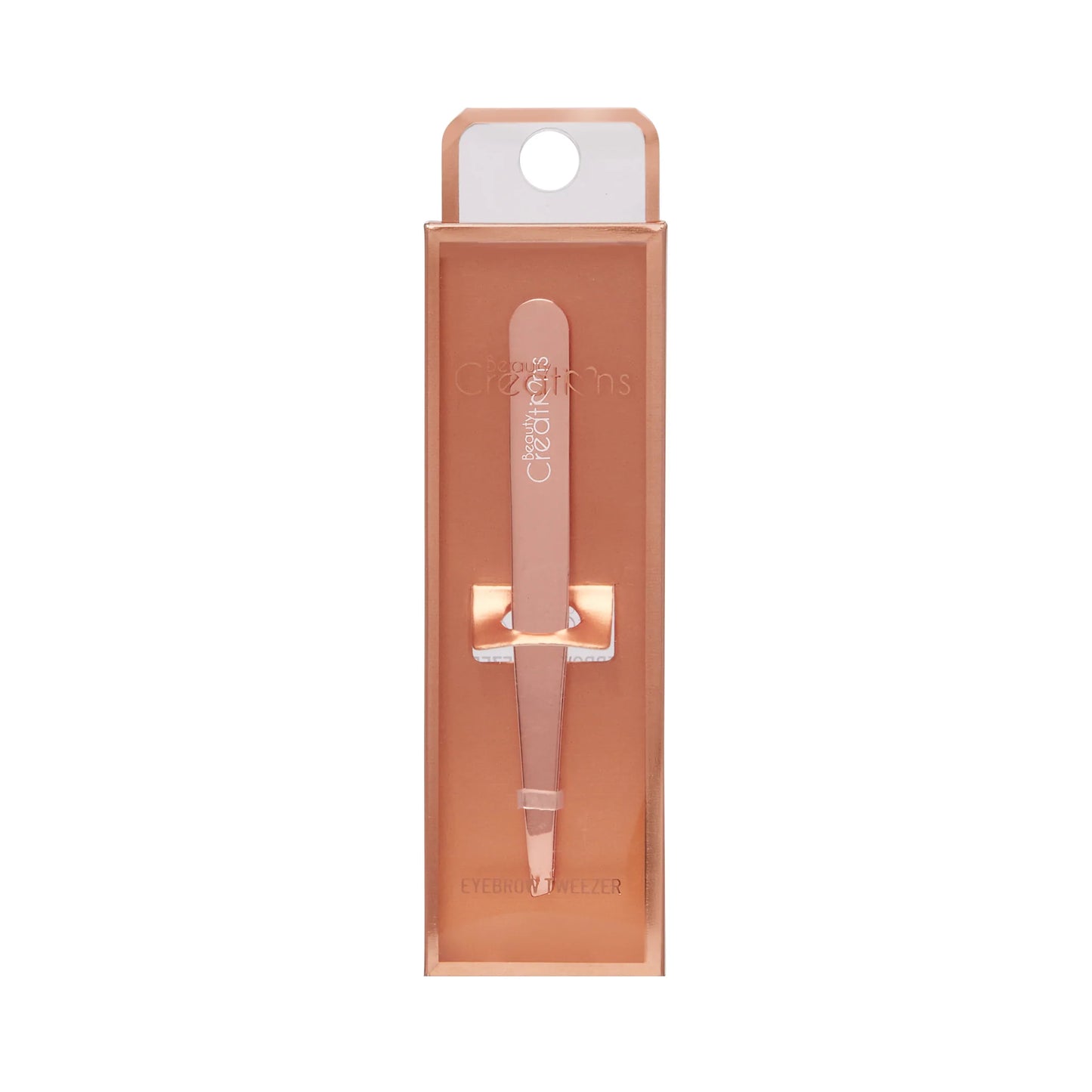 BeautyCreations Rose Gold Eyebrow Tweezer