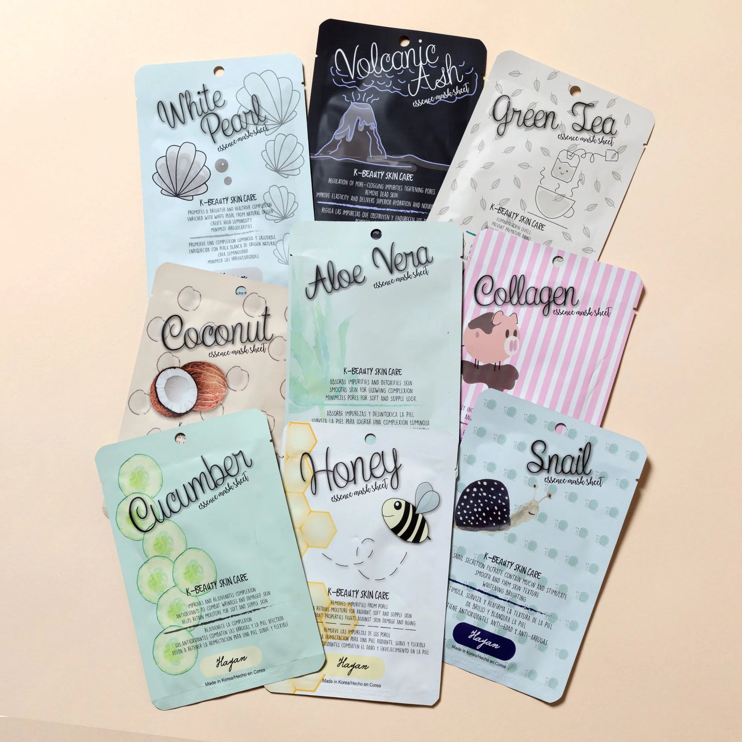 K- Beauty Skin Care | Cucumber Essence Mask Sheet