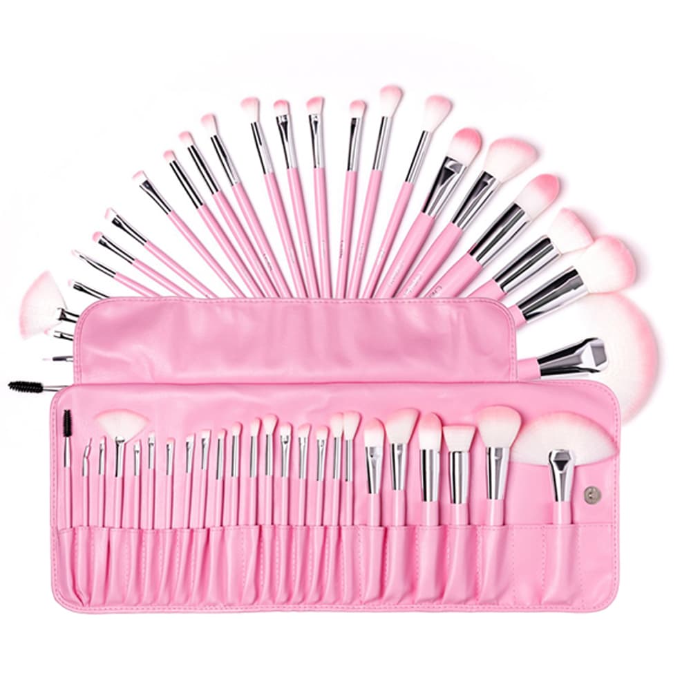 Beauty Creations - Cotton Candy 24pc PINK Brush Set