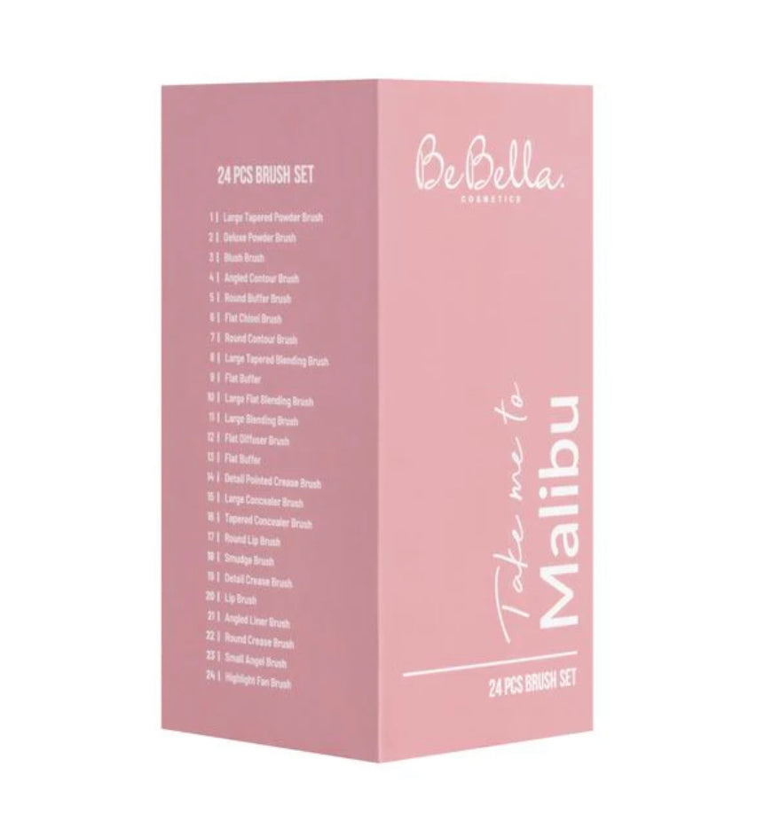 BEBELLA COSMETICS TAKE ME TO MALIBU BRUSH SET