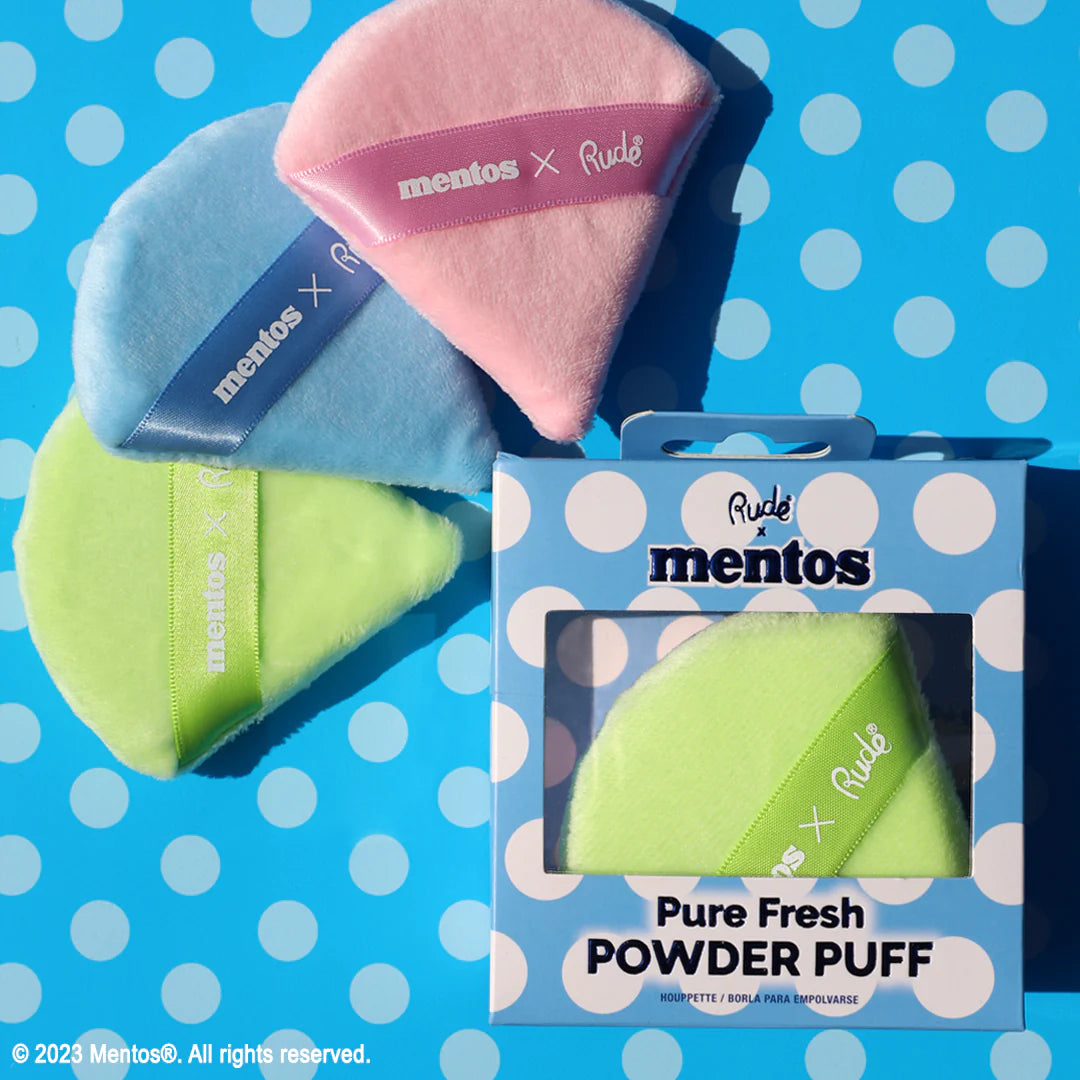 Rude x Mentos Pure Fresh Powder Puff