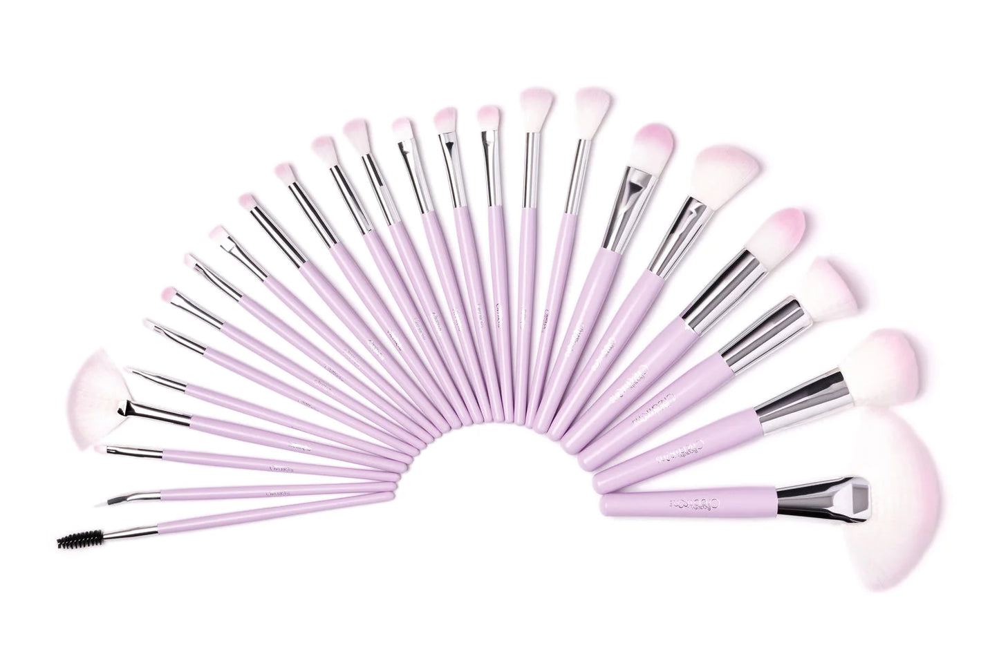 Beauty Creations - Marshmallow 24pc Purple Brush Set