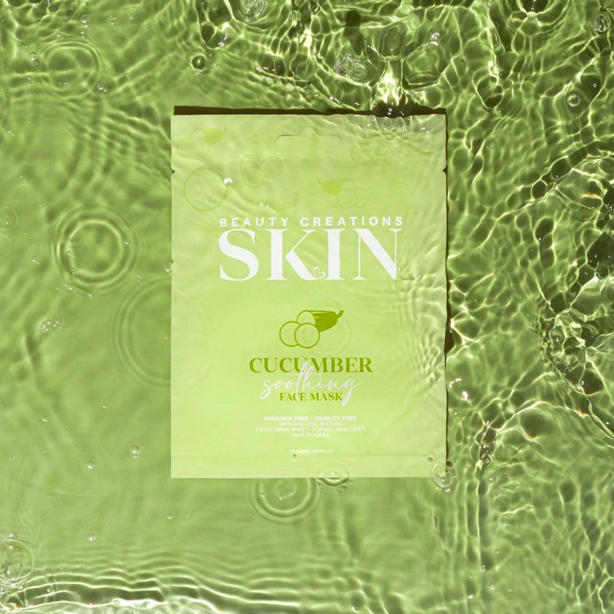 Beauty Creations Skin | Cucumber Soothing Face Mask