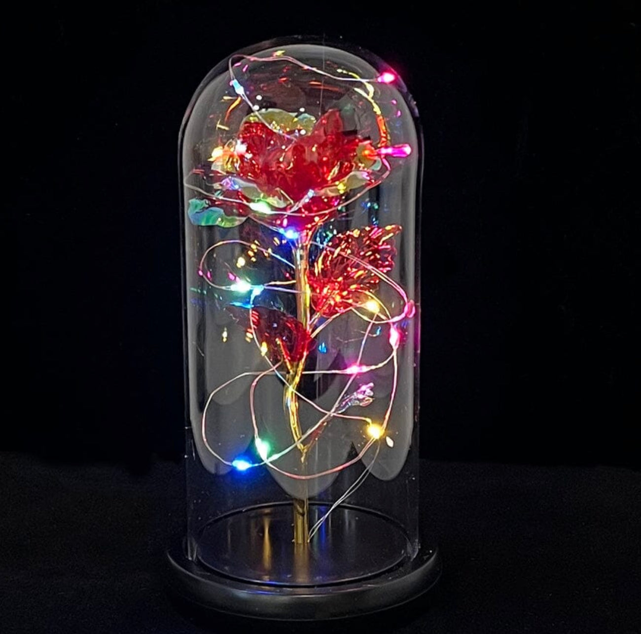 Flower Light Up Glass