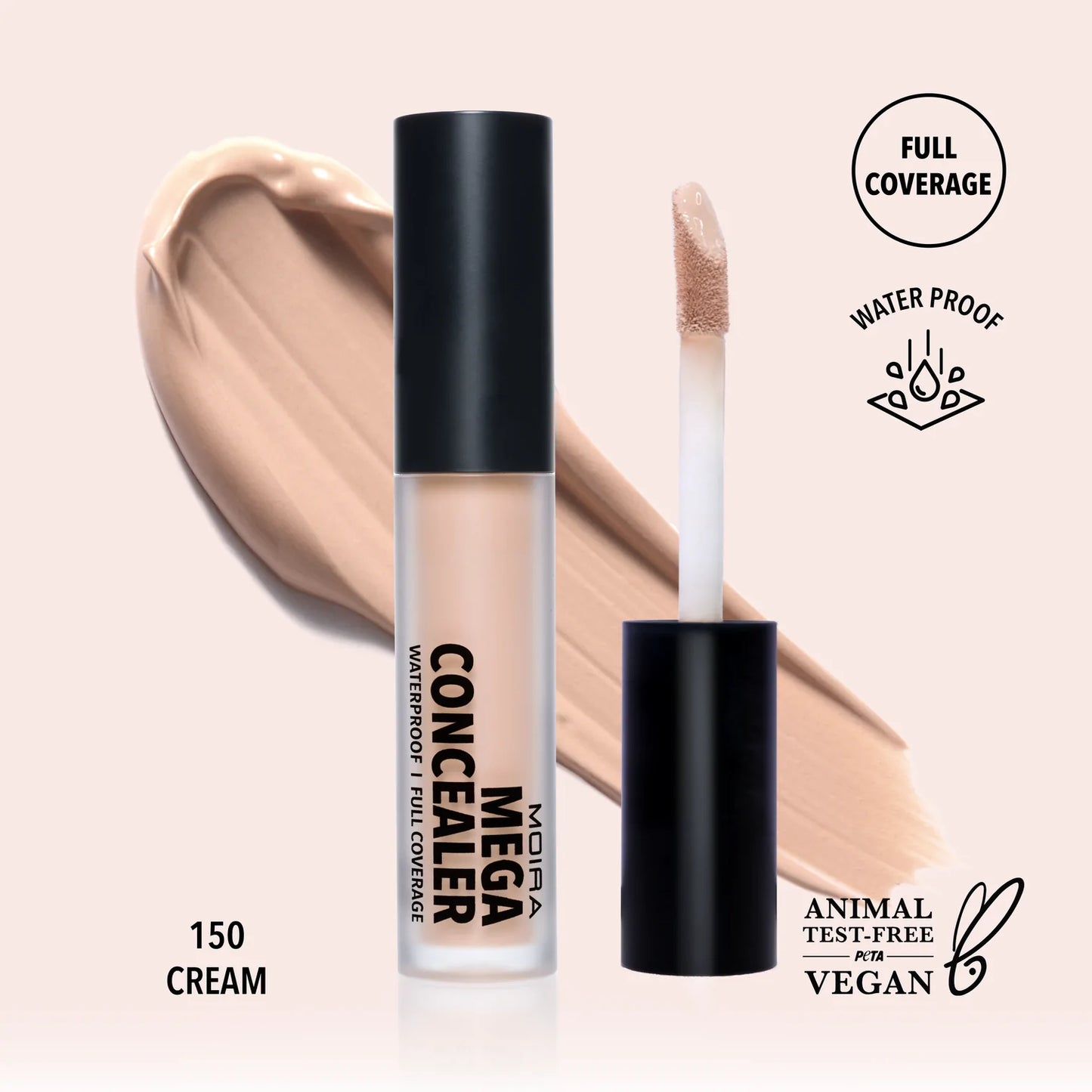 MOIRA Mega Concealer 150 Cream