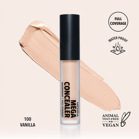 MOIRA Mega Concealer 100 Vanilla