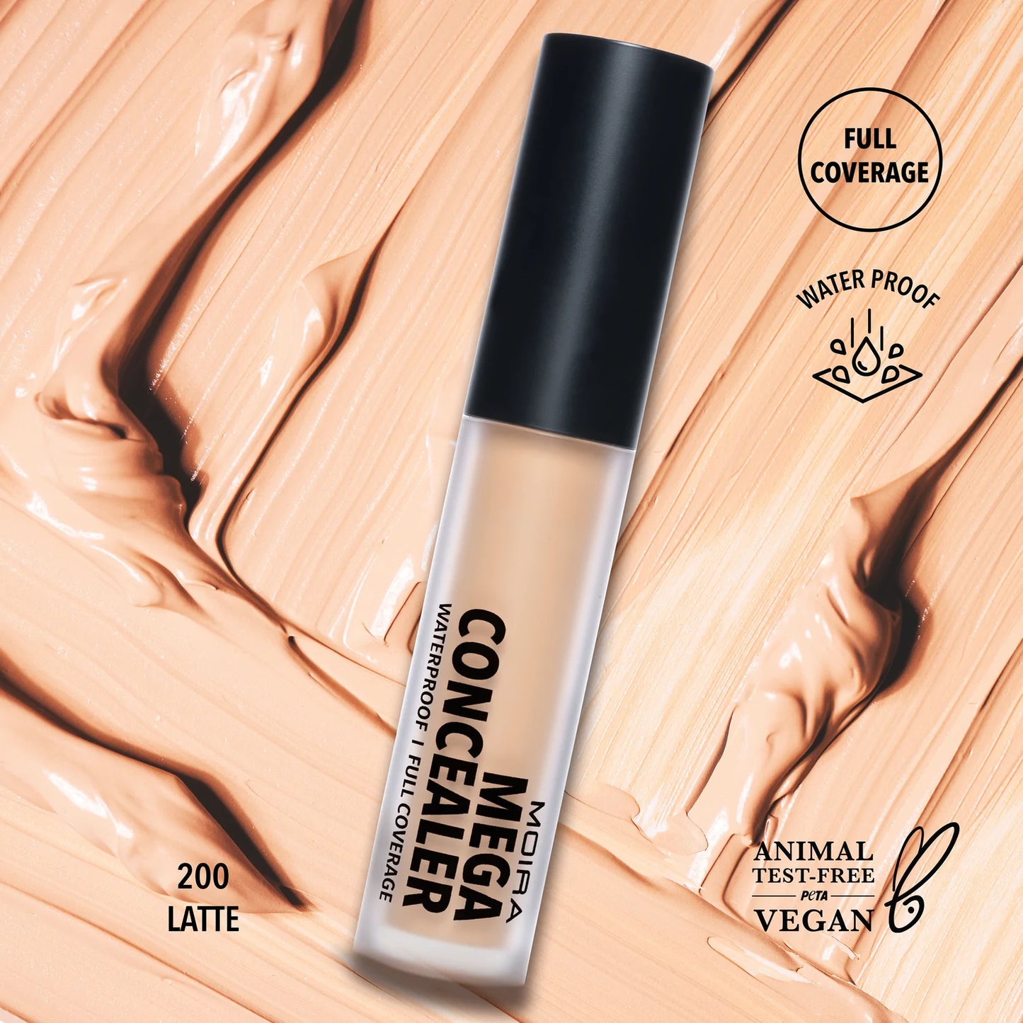 MOIRA Mega Concealer 200 Latte