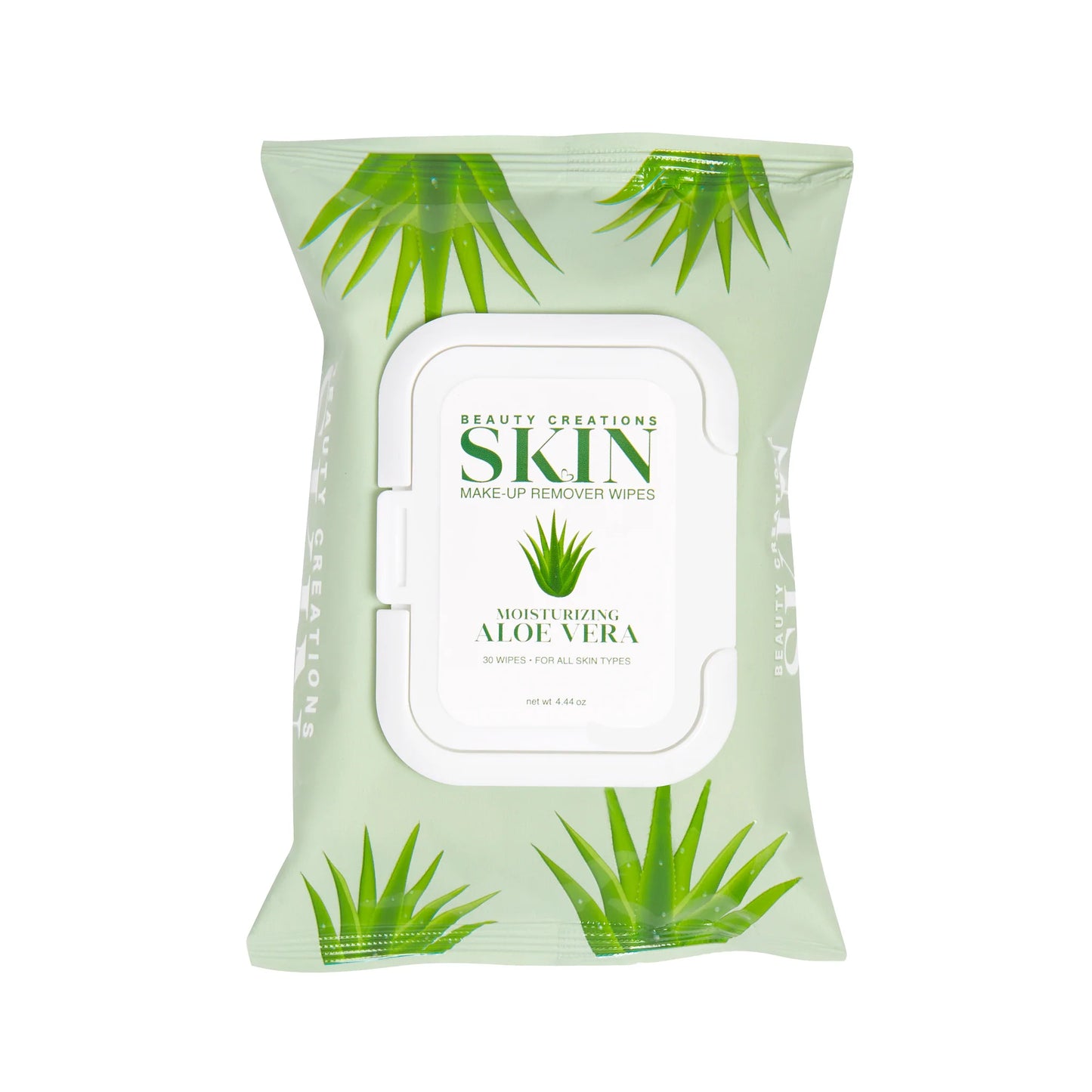 Beauty Creations Skin ALOE VERA MOISTURIZING MAKEUP REMOVER WIPES