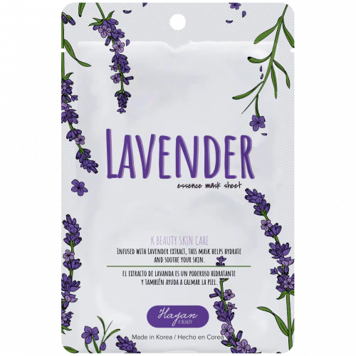 K- Beauty Skin Care | Lavender Essence Mask Sheet