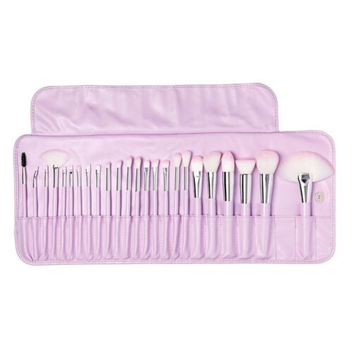 Beauty Creations - Marshmallow 24pc Purple Brush Set