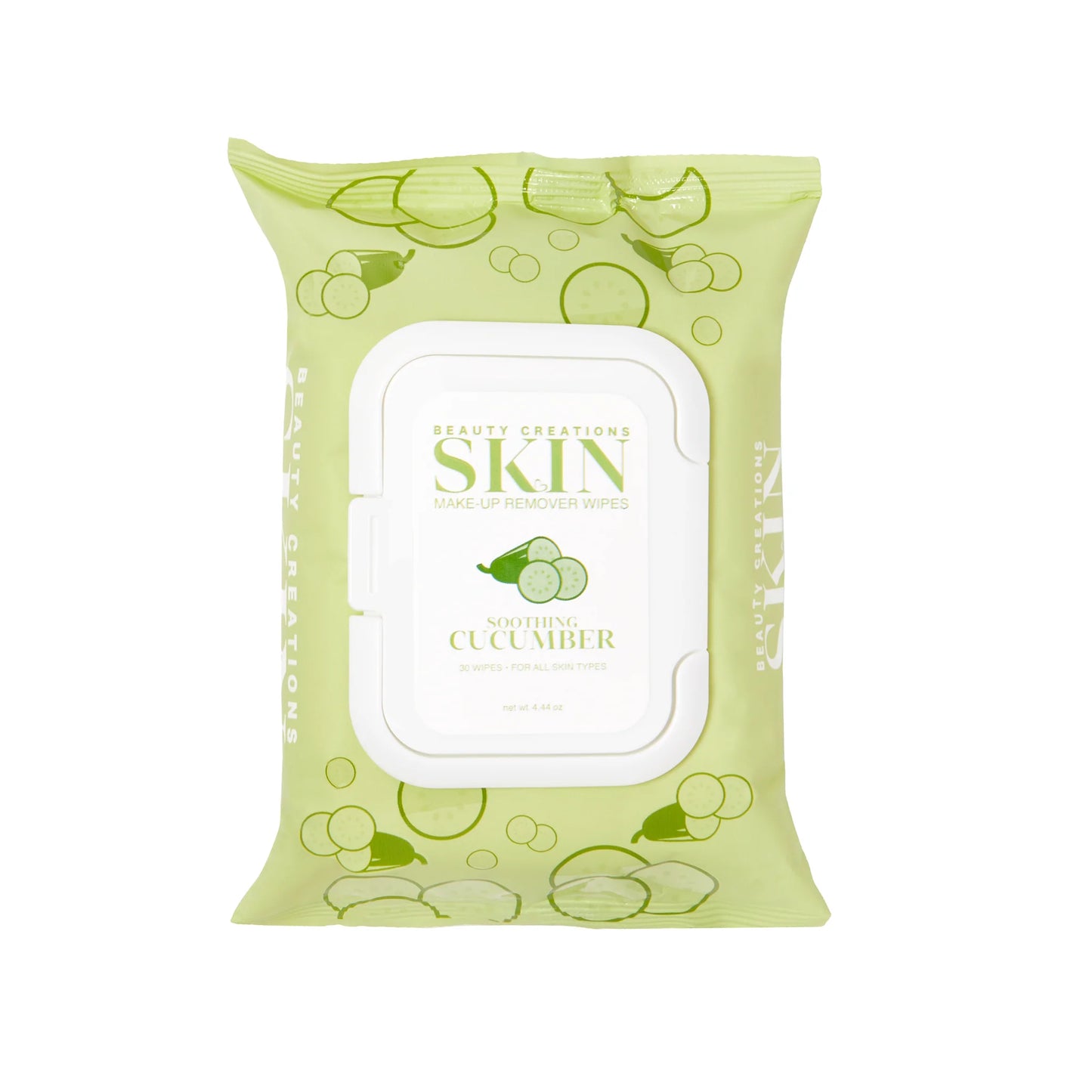 Beauty Creations SKIN CUCUMBER SOOTHING MAKEUP REMOVER WIPES