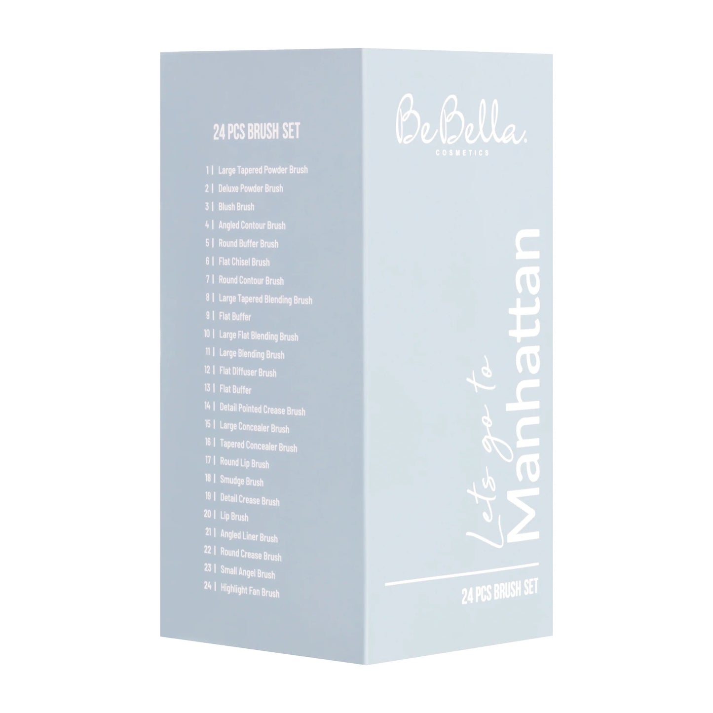 BeBella - MANHATTAN 24PC TRAVEL BRUSH SET