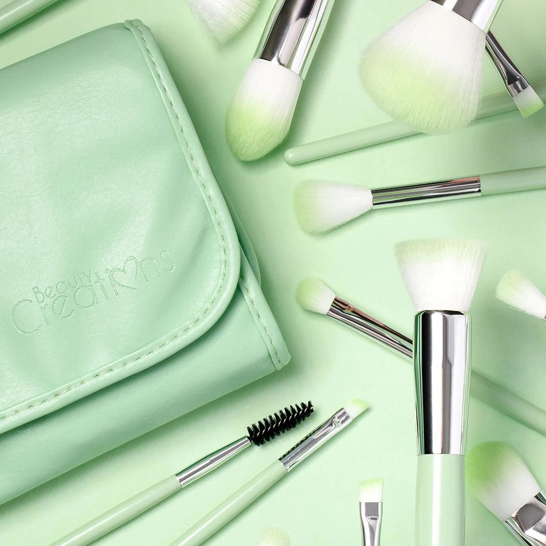 Beauty Creation - Lime Party 24pc Green Brush Set